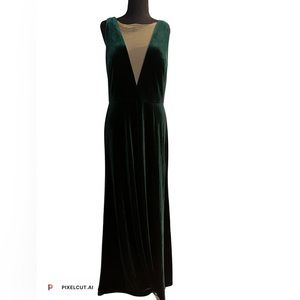 JENNY YOO Forest Green formal dress